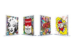 Pop! by Patrick Rubinstein - Kinetic Sculpture sized 24x25 inches. Available from Whitewall Galleries